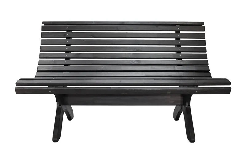 Norvald Bänk Utomhus - Kaffesvart - Utemöbler & utemiljö - Utesoffa - Trädgårdssoffa