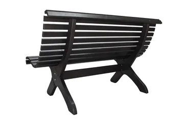 Norvald Bänk Utomhus - Kaffesvart - Utemöbler & utemiljö - Utesoffa - Trädgårdssoffa