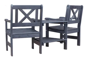 Olivo Utefåtölj - Svart - Utemöbler & utemiljö - Utesoffa - Trädgårdssoffa