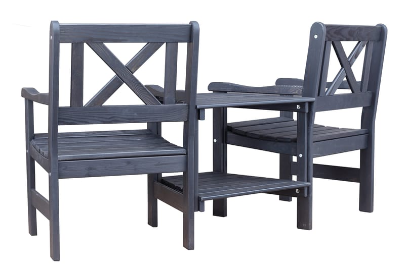 Olivo Utefåtölj - Svart - Utemöbler & utemiljö - Utesoffa - Trädgårdssoffa