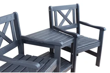 Olivo Utefåtölj - Svart - Utemöbler & utemiljö - Utesoffa - Trädgårdssoffa