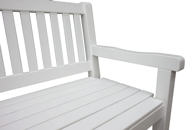 Rimforsa Trädgårdssoffa - Vitlaserad Furu - Utemöbler & utemiljö - Utesoffa - Trädgårdssoffa