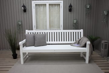 Rimforsa Trädgårdssoffa - Vitlaserad Furu - Utemöbler & utemiljö - Utesoffa - Trädgårdssoffa