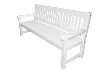 Rimforsa Trädgårdssoffa - Vitlaserad Furu - Utemöbler & utemiljö - Utesoffa - Trädgårdssoffa