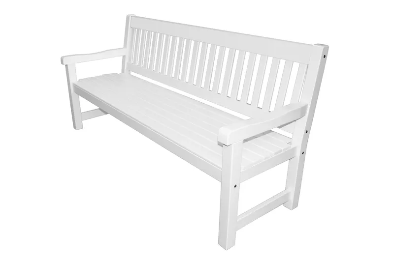 Rimforsa Trädgårdssoffa - Vitlaserad Furu - Utemöbler & utemiljö - Utesoffa - Trädgårdssoffa