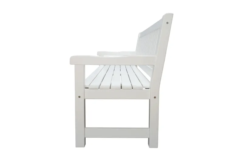 Rimforsa Trädgårdssoffa - Vitlaserad Furu - Utemöbler & utemiljö - Utesoffa - Trädgårdssoffa