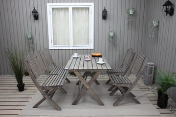 Utesoffa Delpino - Grå - Utemöbler & utemiljö - Utesoffa - Trädgårdssoffa