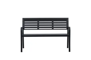 Elvas Utebänk - Svart - Utemöbler & utemiljö - Utesoffa - Trädgårdsbänk & utebänk