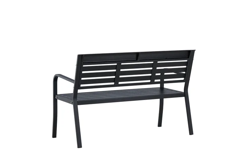 Elvas Utebänk - Svart - Utemöbler & utemiljö - Utesoffa - Trädgårdsbänk & utebänk