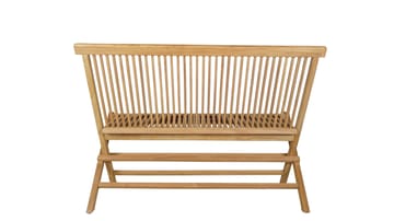 Utomhusbänk Milano fällbar bänk 120 cm - trä - Utemöbler & utemiljö - Utesoffa - Trädgårdsbänk & utebänk