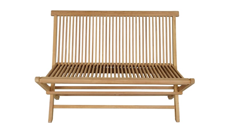 Utomhusbänk Milano fällbar bänk 120 cm - trä - Utemöbler & utemiljö - Utesoffa - Trädgårdsbänk & utebänk