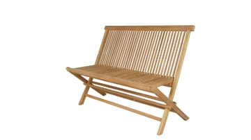 Utomhusbänk Milano fällbar bänk 120 cm - trä - Utemöbler & utemiljö - Utesoffa - Trädgårdsbänk & utebänk