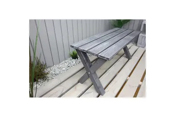 Utomhusbänk Scottsdale - Shabby Chic Grå, 100 cm - Utemöbler & utemiljö - Utesoffa - Trädgårdsbänk & utebänk