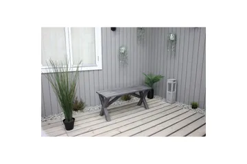 Utomhusbänk Scottsdale - Shabby Chic Grå, 100 cm - Utemöbler & utemiljö - Utesoffa - Trädgårdsbänk & utebänk