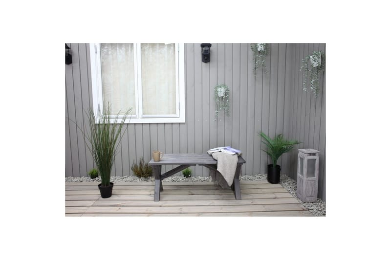 Utomhusbänk Scottsdale - Shabby Chic Grå, 100 cm - Utemöbler & utemiljö - Utesoffa - Trädgårdsbänk & utebänk