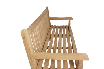 Utomhussoffa Bergamo soffa 150 cm - trä - Utemöbler & utemiljö - Utesoffa - Trädgårdsbänk & utebänk