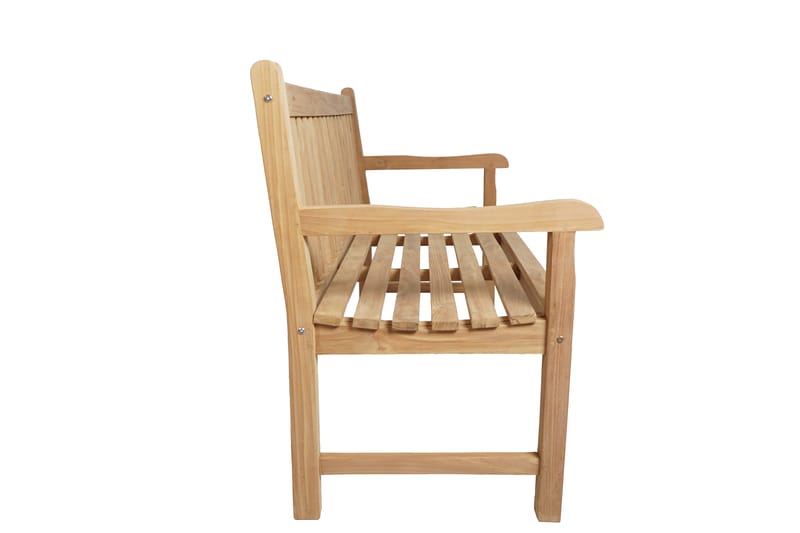 Utomhussoffa Bergamo soffa 150 cm - trä - Utemöbler & utemiljö - Utesoffa - Trädgårdsbänk & utebänk