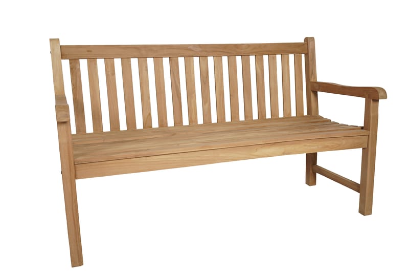 Utomhussoffa Bergamo soffa 150 cm - trä - Utemöbler & utemiljö - Utesoffa - Trädgårdsbänk & utebänk