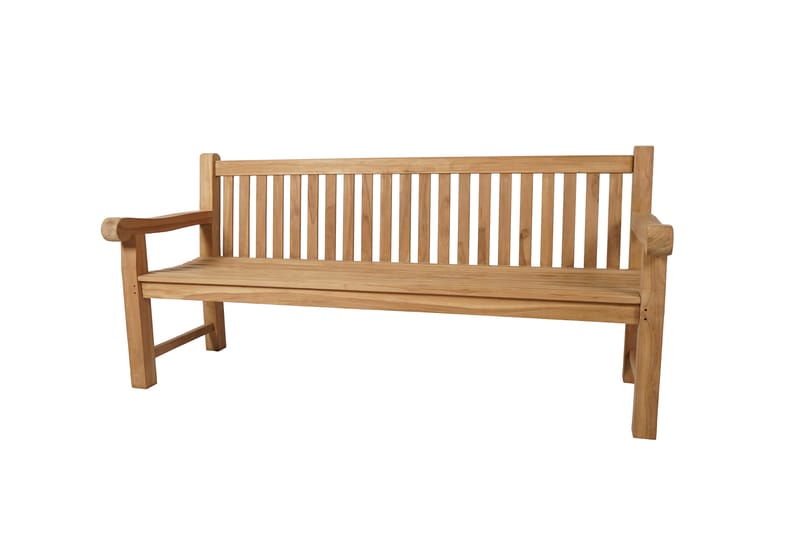 Utomhussoffa Bergamo soffa 190 cm - trä - Utemöbler & utemiljö - Utesoffa - Trädgårdsbänk & utebänk