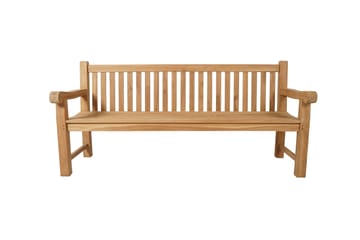 Utomhussoffa Bergamo soffa 190 cm - trä - Utemöbler & utemiljö - Utesoffa - Trädgårdsbänk & utebänk