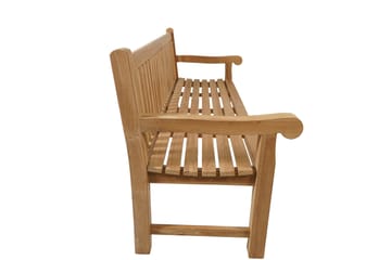 Utomhussoffa Bergamo soffa 190 cm - trä - Utemöbler & utemiljö - Utesoffa - Trädgårdsbänk & utebänk