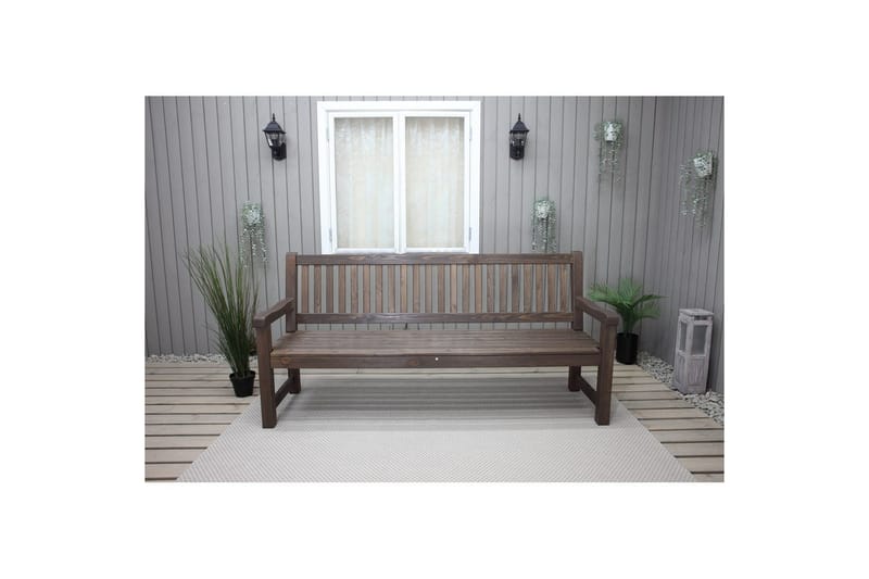 Utomhussoffa Brooklyn - Brun - Utemöbler & utemiljö - Utesoffa - Trädgårdsbänk & utebänk