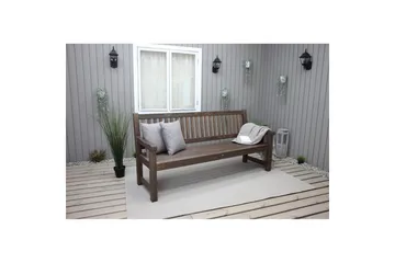 Utomhussoffa Brooklyn - Brun - Utemöbler & utemiljö - Utesoffa - Trädgårdsbänk & utebänk