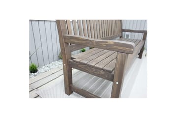 Utomhussoffa Brooklyn - Brun - Utemöbler & utemiljö - Utesoffa - Trädgårdsbänk & utebänk