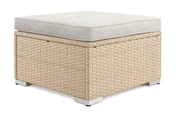 Wisconsin Divan Modul utomhus i konstrotting med vattenavisande dyna - Beige - Utemöbler & utemiljö - Övrigt utemöbler - Moduler utesoffa