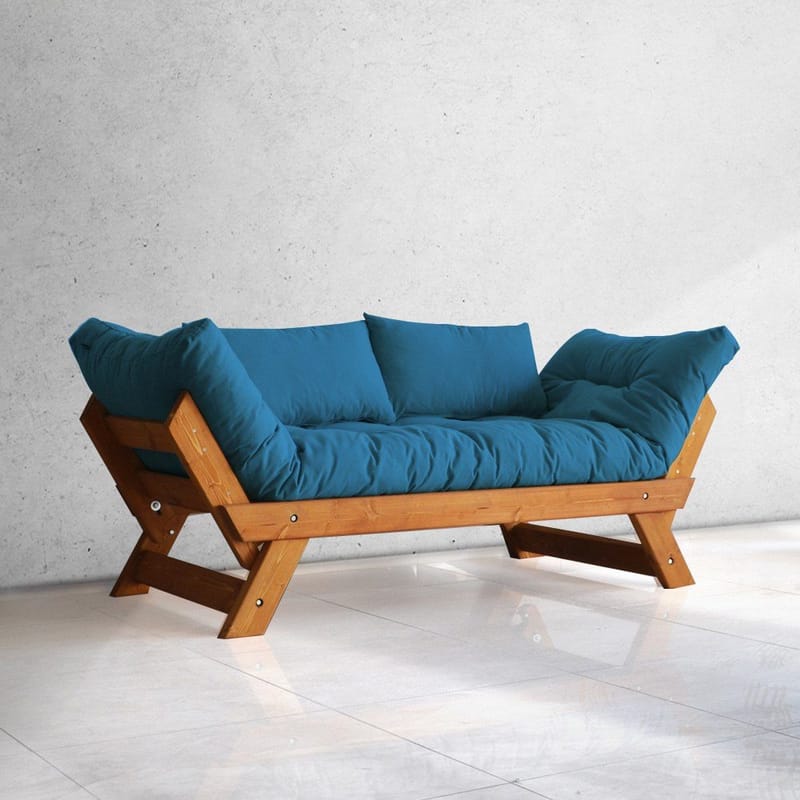 Zylar 2-sits Bäddsoffa, Blå