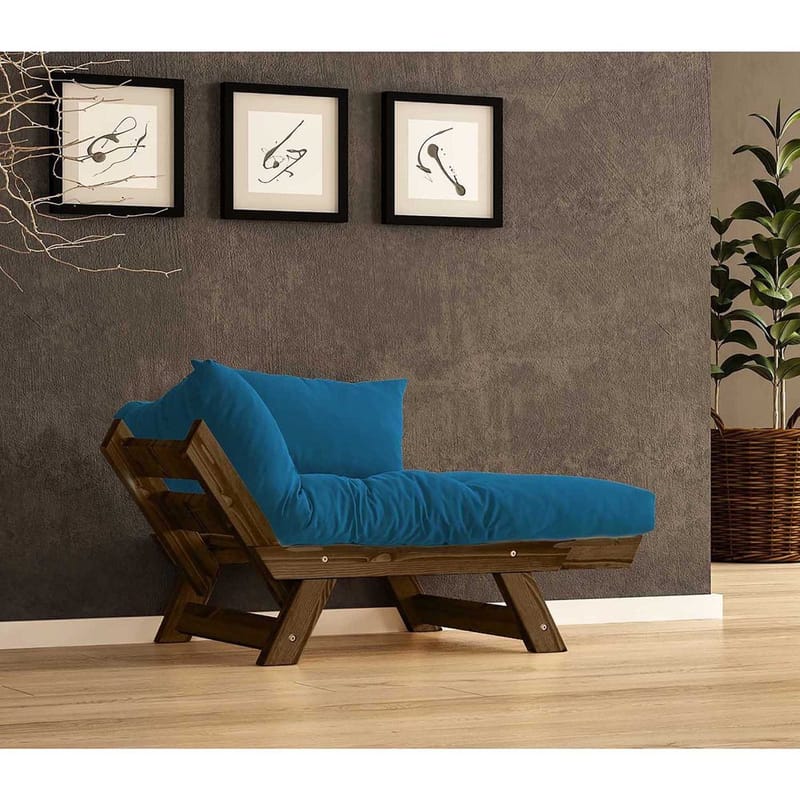 Zylar 2-sits Bäddsoffa - Blå - Möbler - Soffa - Bäddsoffa - 2 sits bäddsoffa