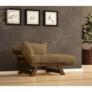 Zylar 2-sits Bäddsoffa - Brun - Möbler - Soffa - Bäddsoffa - 2 sits bäddsoffa