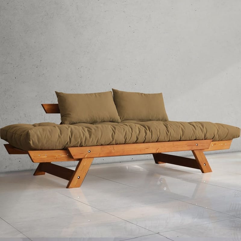 Zylar 2-sits Bäddsoffa - Brun - Möbler - Soffa - Bäddsoffa - 2 sits bäddsoffa