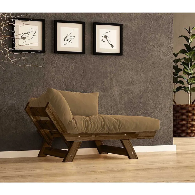 Zylar 2-sits Bäddsoffa - Brun - Möbler - Soffa - Bäddsoffa - 2 sits bäddsoffa