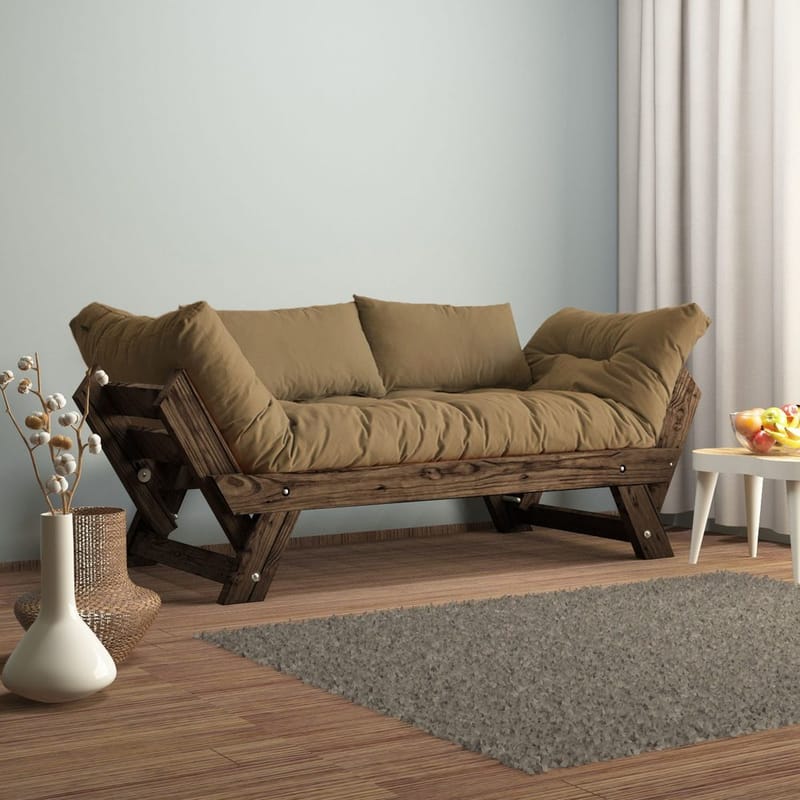 Zylar 2-sits Bäddsoffa - Brun - Möbler - Soffa - Bäddsoffa - 2 sits bäddsoffa