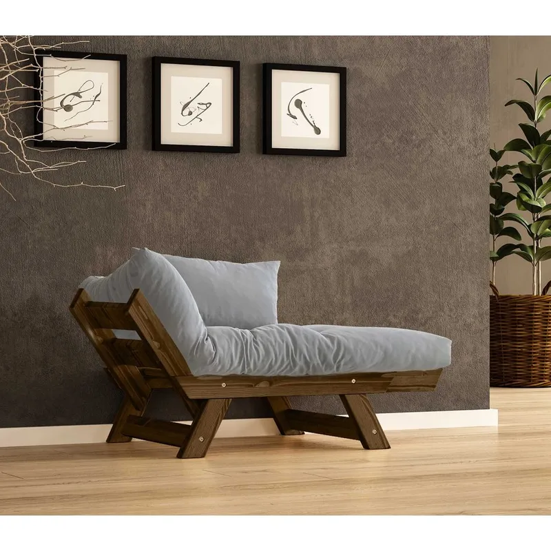 Zylar 2-sits Bäddsoffa - Grå - Möbler - Soffa - Bäddsoffa - 2 sits bäddsoffa