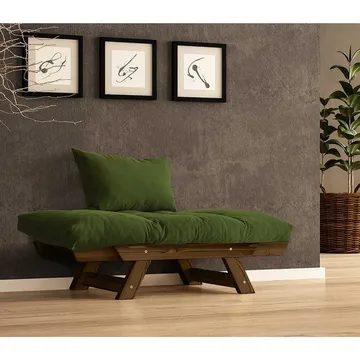 Zylar 2-sits Bäddsoffa - Grön - Möbler - Soffa - Bäddsoffa - 2 sits bäddsoffa