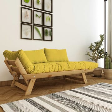 Zylar 2-sits Bäddsoffa - Gul/Natur - Möbler - Soffa - Bäddsoffa - 2 sits bäddsoffa