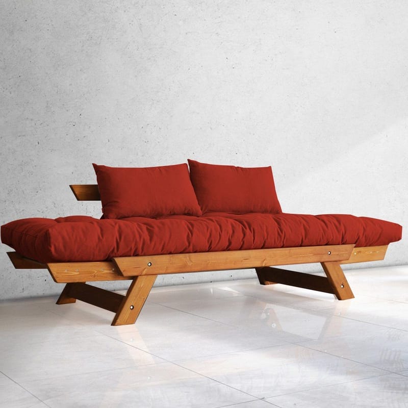 Zylar 2-sits Bäddsoffa - Röd - Möbler - Soffa - Bäddsoffa - 2 sits bäddsoffa