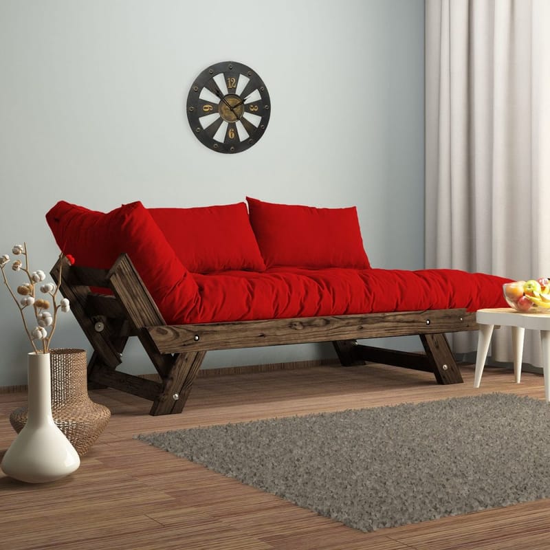 Zylar 2-sits Bäddsoffa - Röd - Möbler - Soffa - Bäddsoffa - 2 sits bäddsoffa