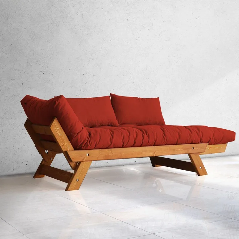 Zylar 2-sits Bäddsoffa - Röd - Möbler - Soffa - Bäddsoffa - 2 sits bäddsoffa