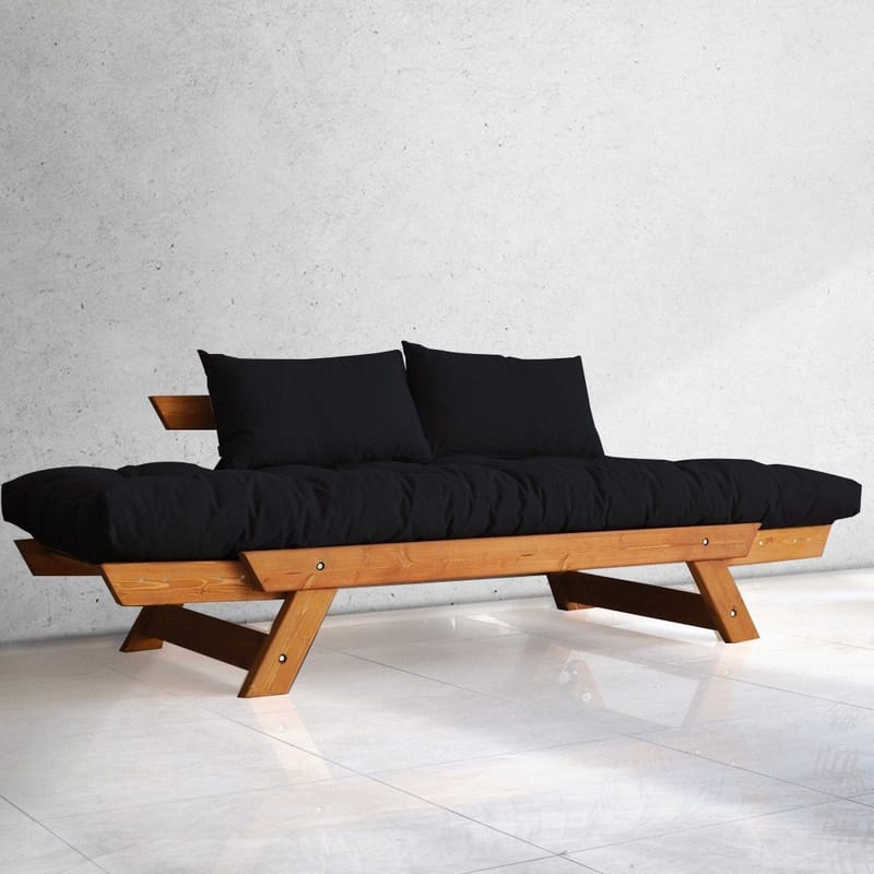 Zylar 2-sits Bäddsoffa - Svart - Möbler - Soffa - Bäddsoffa - 2 sits bäddsoffa