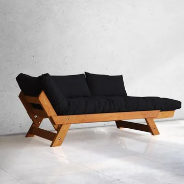 Zylar 2-sits Bäddsoffa - Svart - Möbler - Soffa - Bäddsoffa - 2 sits bäddsoffa