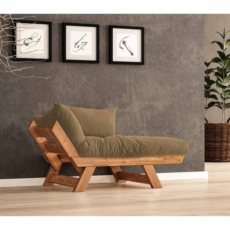 Zylar 2-sits Bäddsoffa - Taupe - Möbler - Soffa - Bäddsoffa - 2 sits bäddsoffa