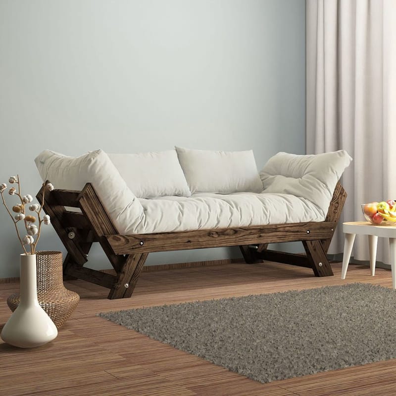 Zylar 2-sits Bäddsoffa - Vit - Möbler - Soffa - Bäddsoffa - 2 sits bäddsoffa