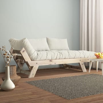 Zylar 2-sits Bäddsoffa - Vit/Natur - Möbler - Soffa - Bäddsoffa - 2 sits bäddsoffa
