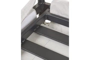 Abbotsford Utefåtölj - Svart/Grå - Utemöbler & utemiljö - Utestol & trädgårdsstol - Utefåtölj & loungefåtölj