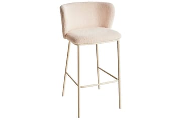 Barstol Mina II set om 2 Beige - Beige - Utemöbler & utemiljö - Utestol & trädgårdsstol - Barstol utomhus