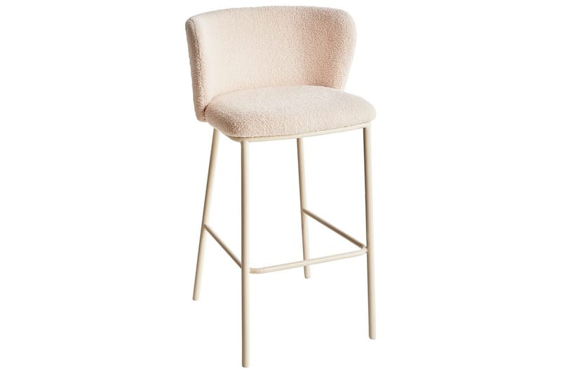 Barstol Mina II set om 2 Beige - Beige - Utemöbler & utemiljö - Utestol & trädgårdsstol - Barstol utomhus
