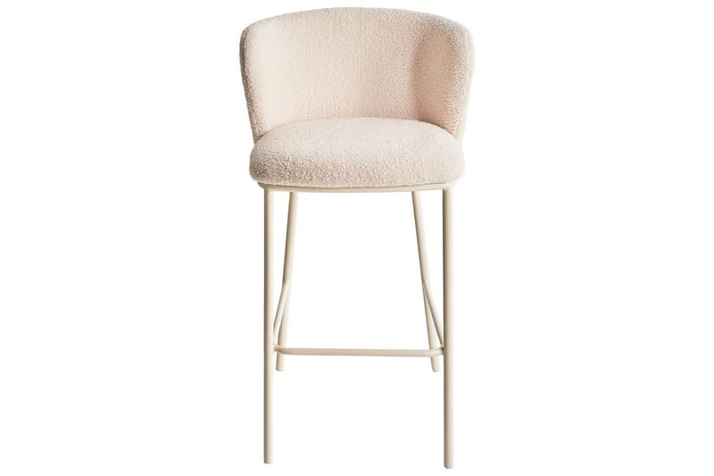 Barstol Mina II set om 2 Beige - Beige - Utemöbler & utemiljö - Utestol & trädgårdsstol - Barstol utomhus